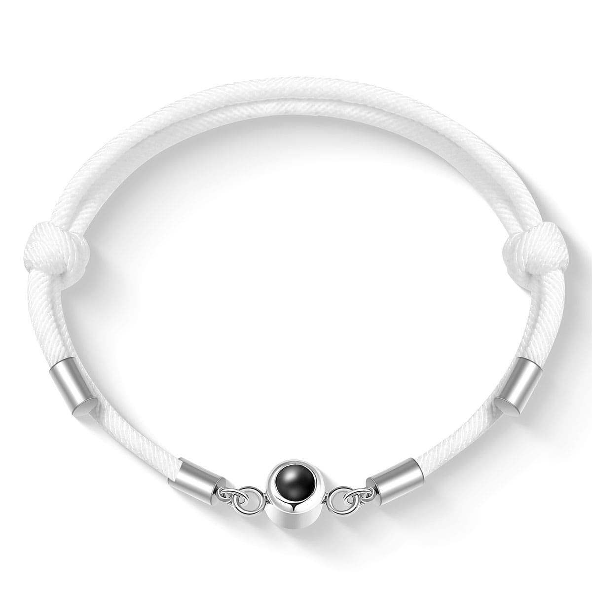 Fotoarmband mit eigenem Foto - Seemannsknoten