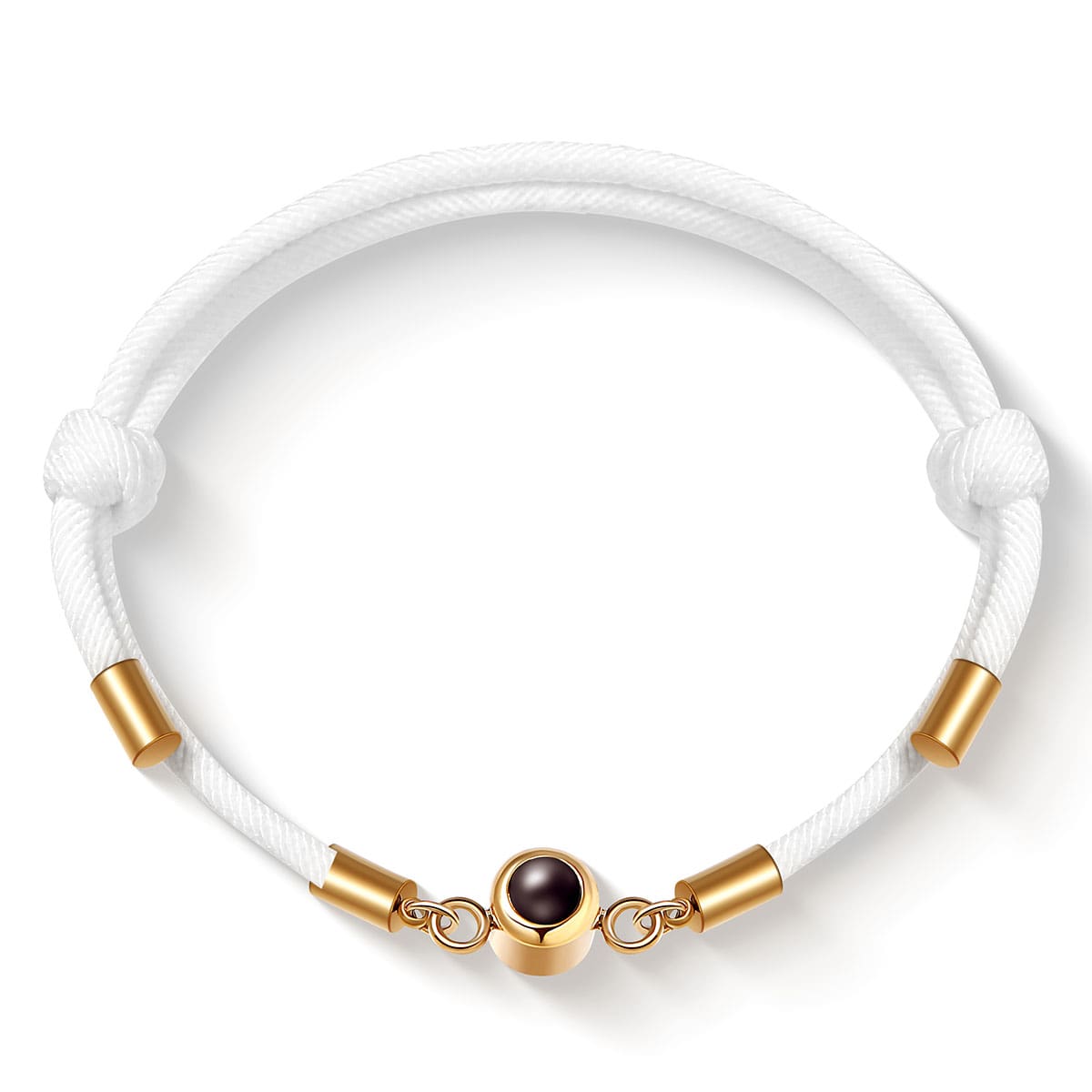 Fotoarmband mit eigenem Foto - Seemannsknoten