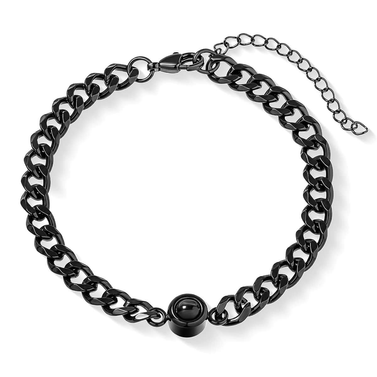 Fotoarmband mit eigenem Foto - Cuban Chain