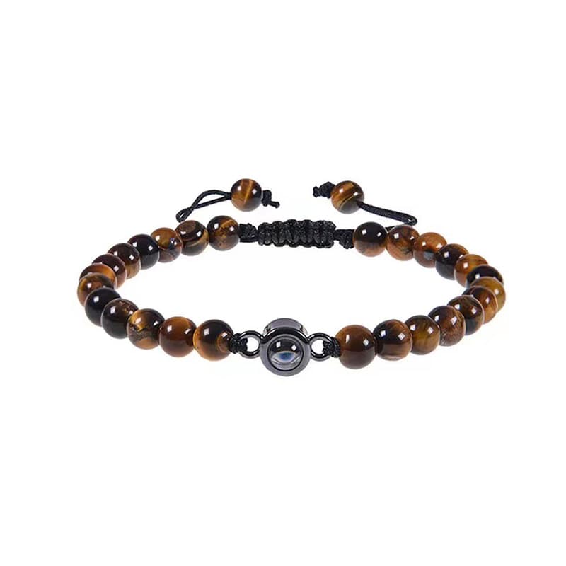 Tigeraugen Durchschau Armband