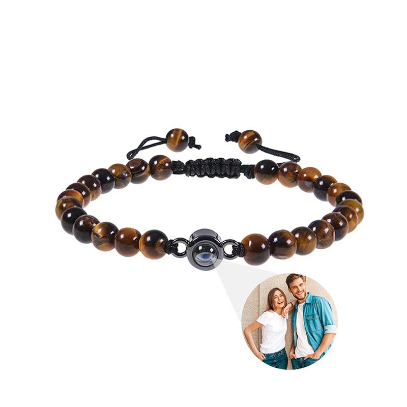 Tigeraugen Durchschau Armband