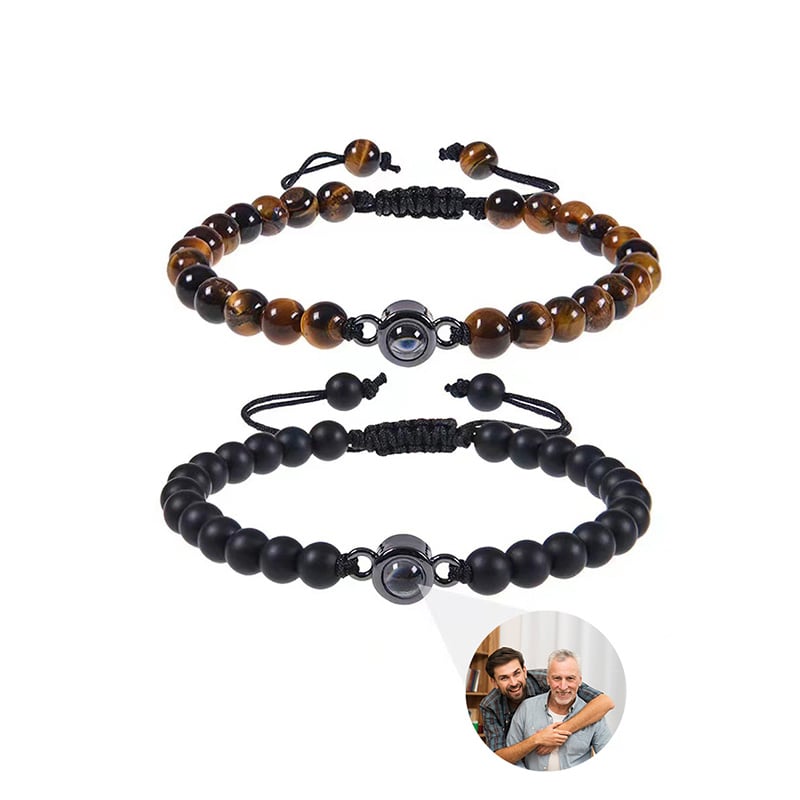 Tigeraugen Durchschau Armband