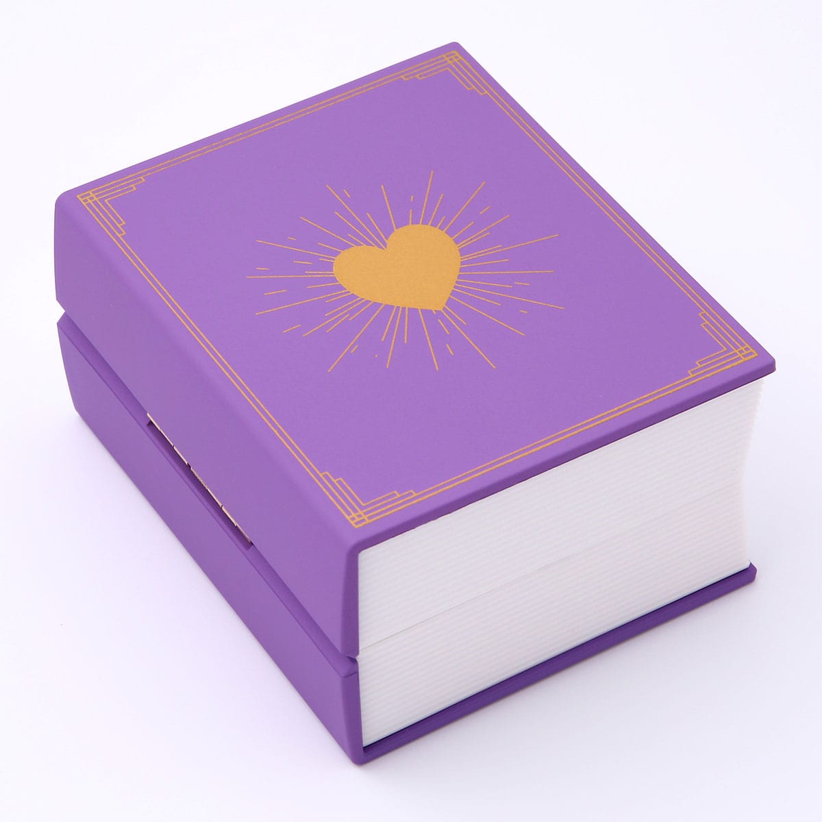 Buch Rosenbox mit Doppelherzkette