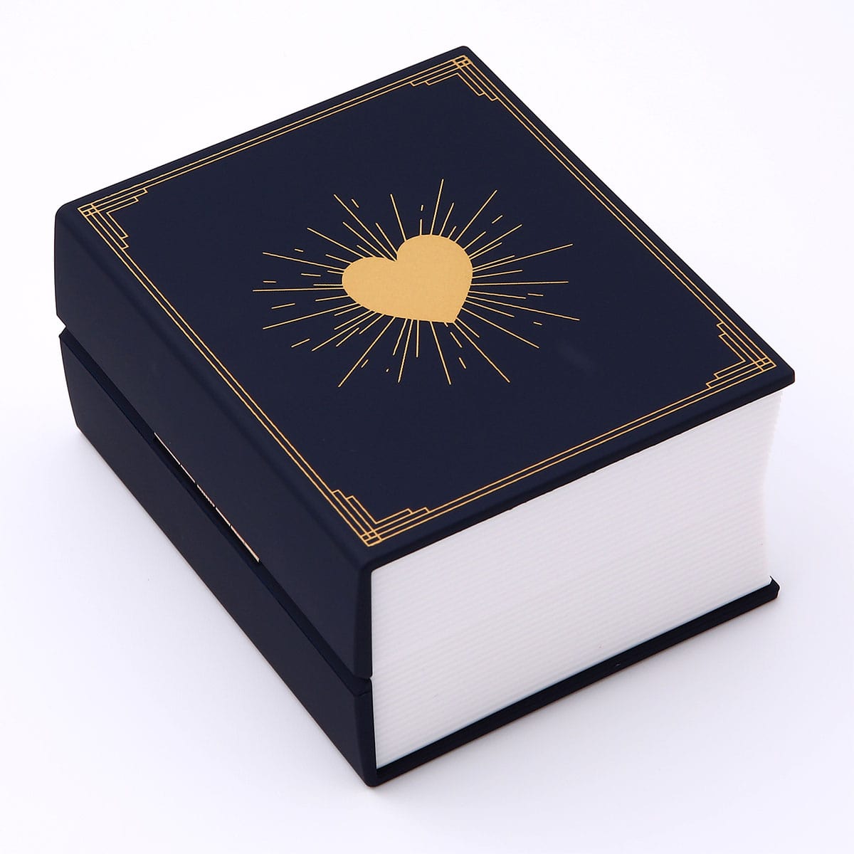 Buch Rosenbox mit Doppelherzkette