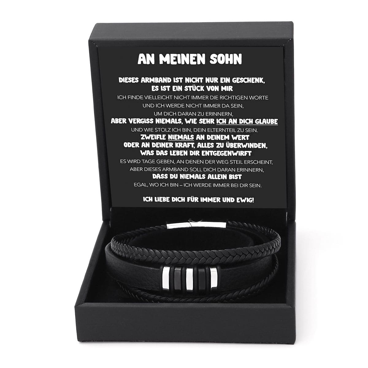 An meinen Sohn - An meinen Sohn Armband mit Gravur