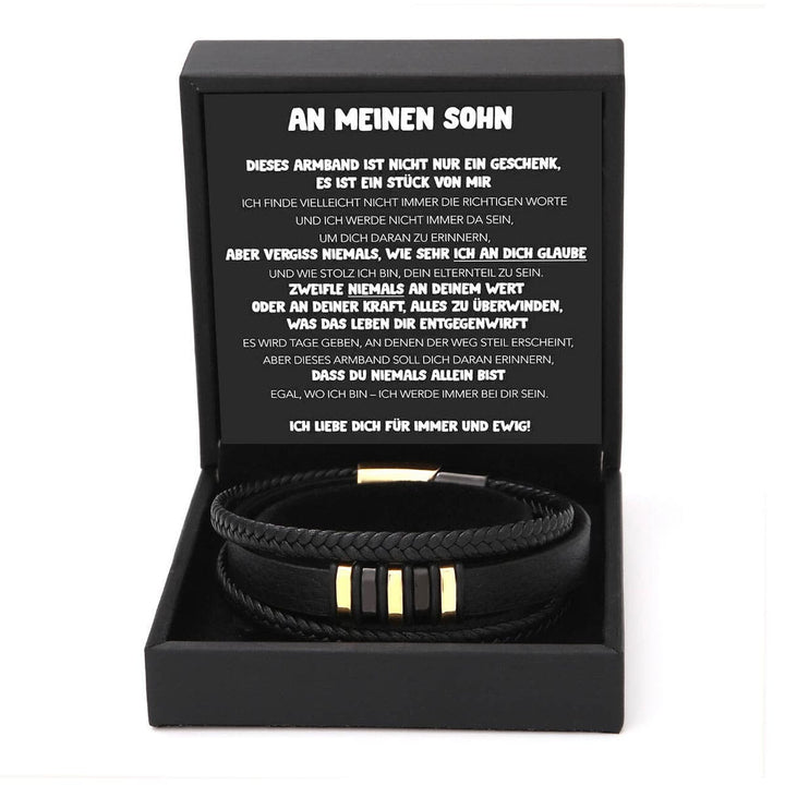 An meinen Sohn - An meinen Sohn Armband mit Gravur
