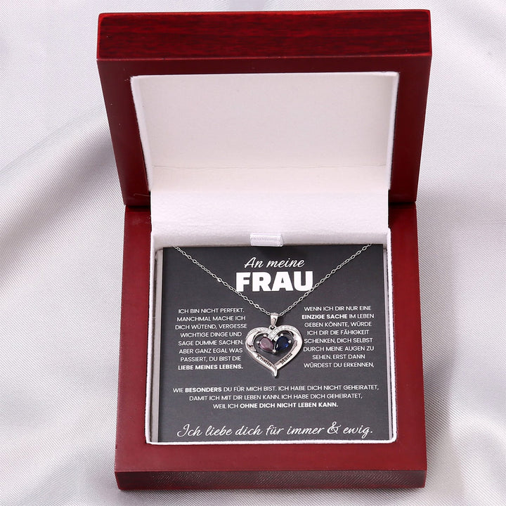 Für Immer Dein - Geburtsstein Halskette