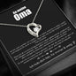 An meine Oma - 14k Weißgold Ausführung Halskette