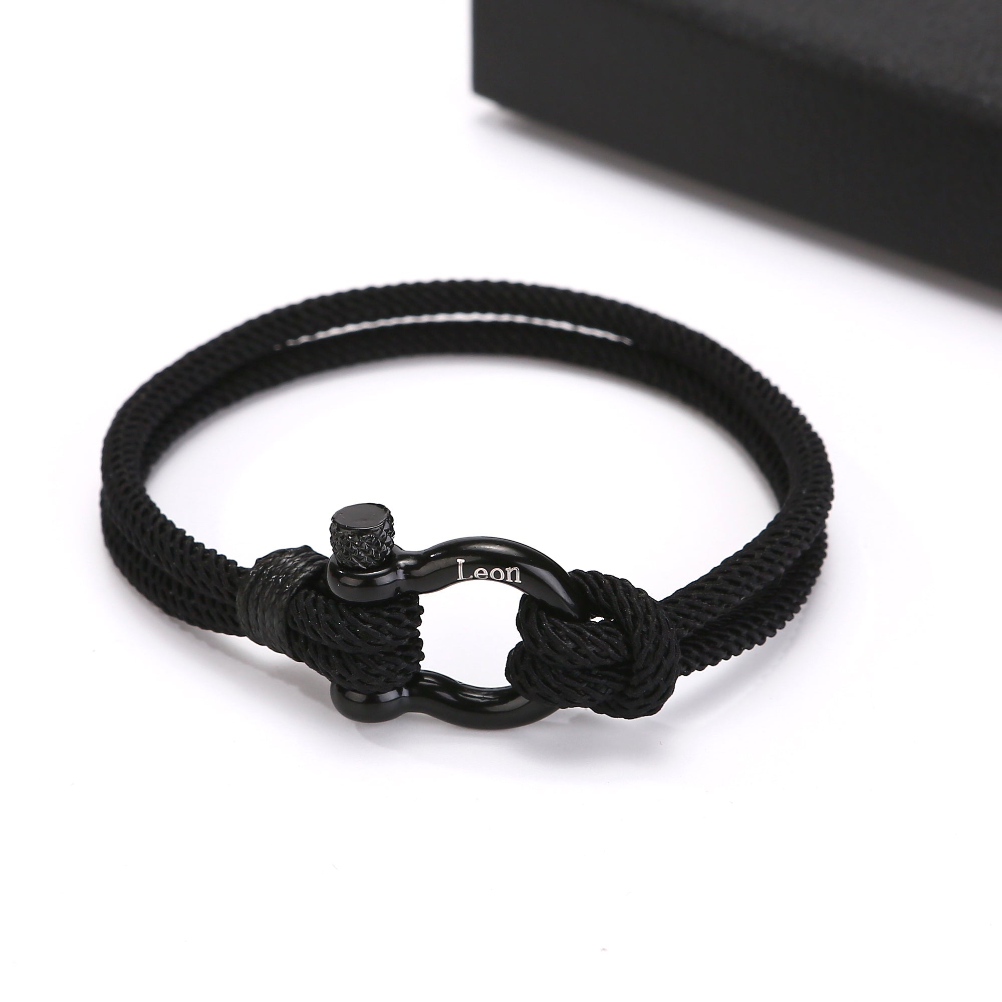 An meinen Sohn - Personalisiertes Handseil-Armband