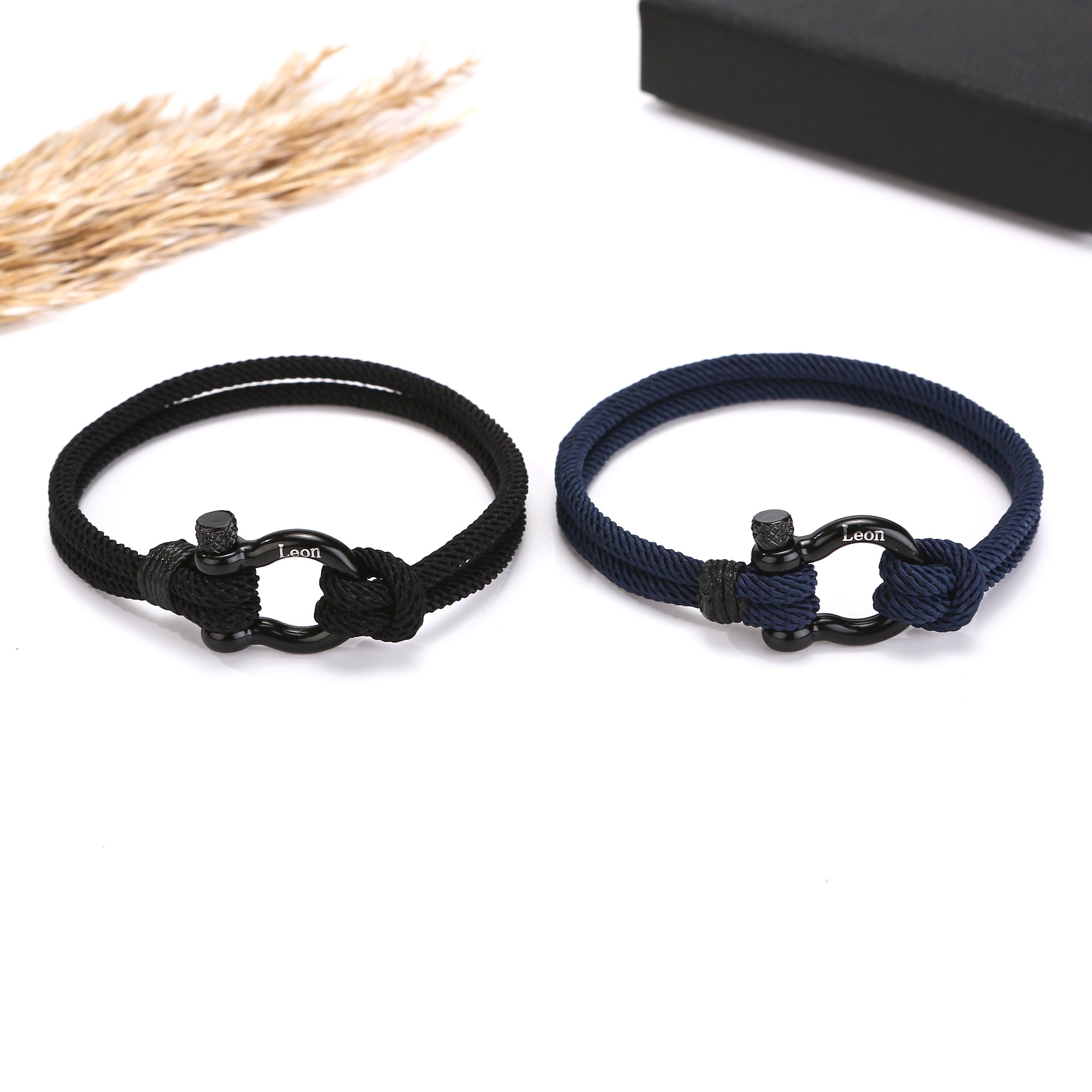 An meinen Sohn - Personalisiertes Handseil-Armband