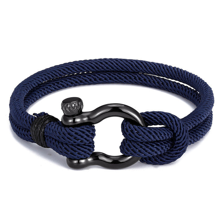 An meinen Sohn - Personalisiertes Handseil-Armband