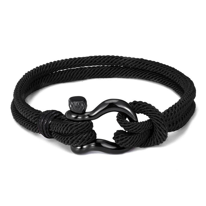 An meinen Sohn - Personalisiertes Handseil-Armband