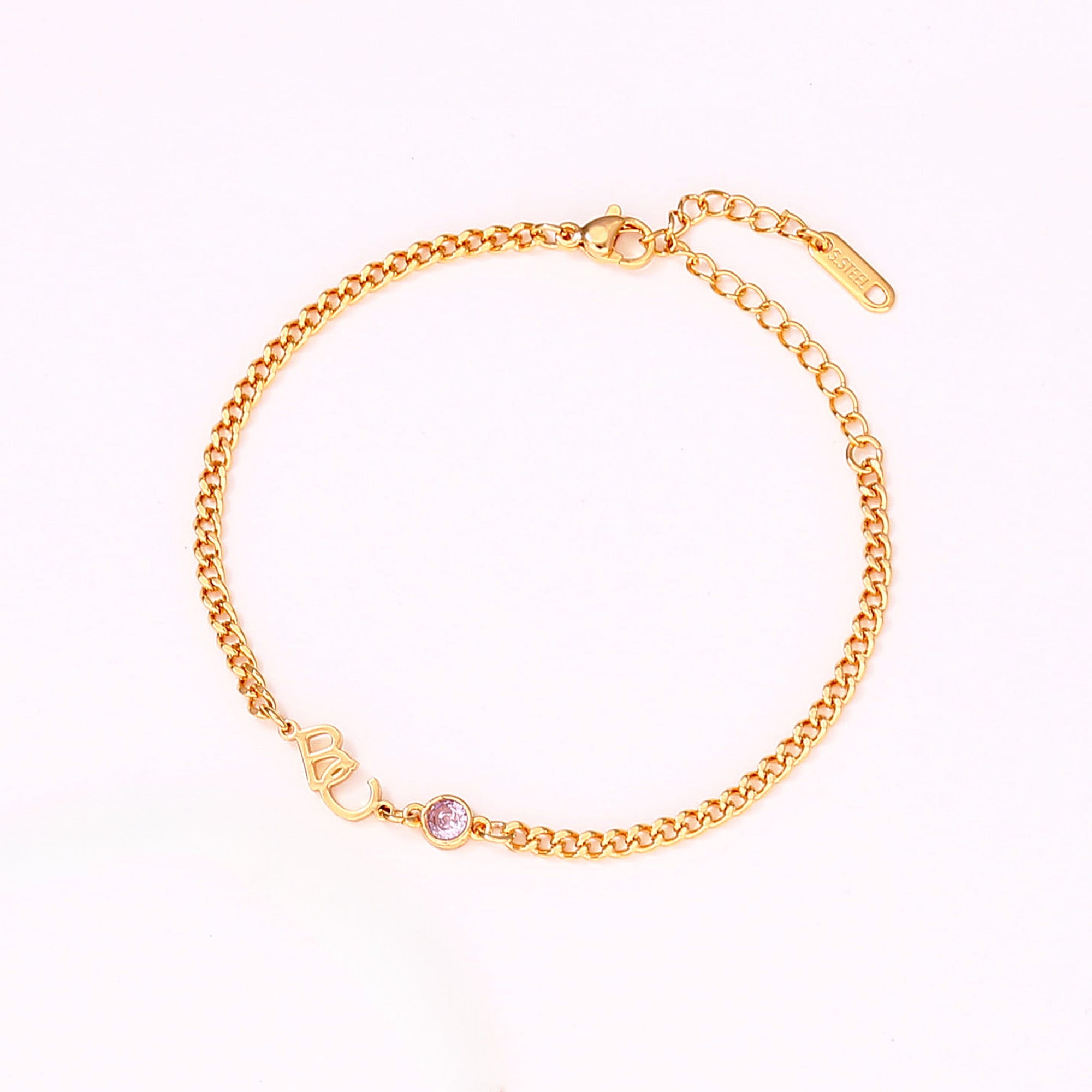 Partner Armbänder mit Initialen