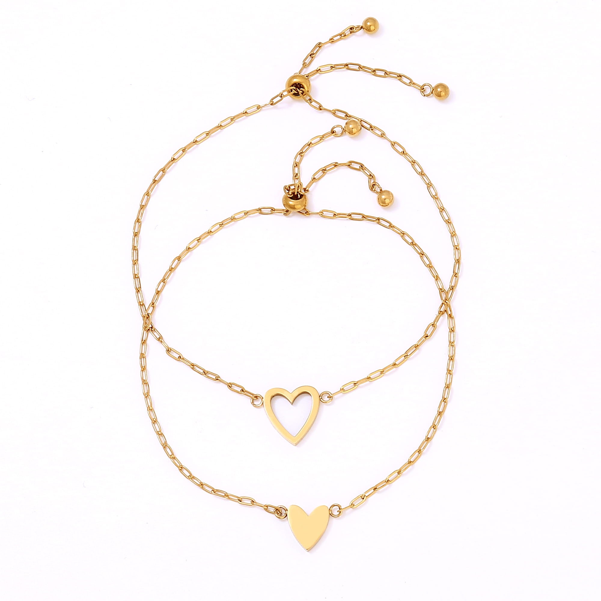 Herz-Armband-Set für Mutter & Tochter