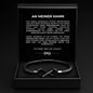 An meinen Mann - Wir gegen die Welt - Personalisiertes Unendlichkeits-Armband