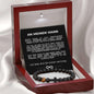 An meinen Mann - Kreuzarmband Geschenkset