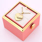 Rosenbox mit Herzkette mit Gravur