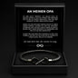 An meinen Opa - Personalisiertes Unendlichkeits-Armband