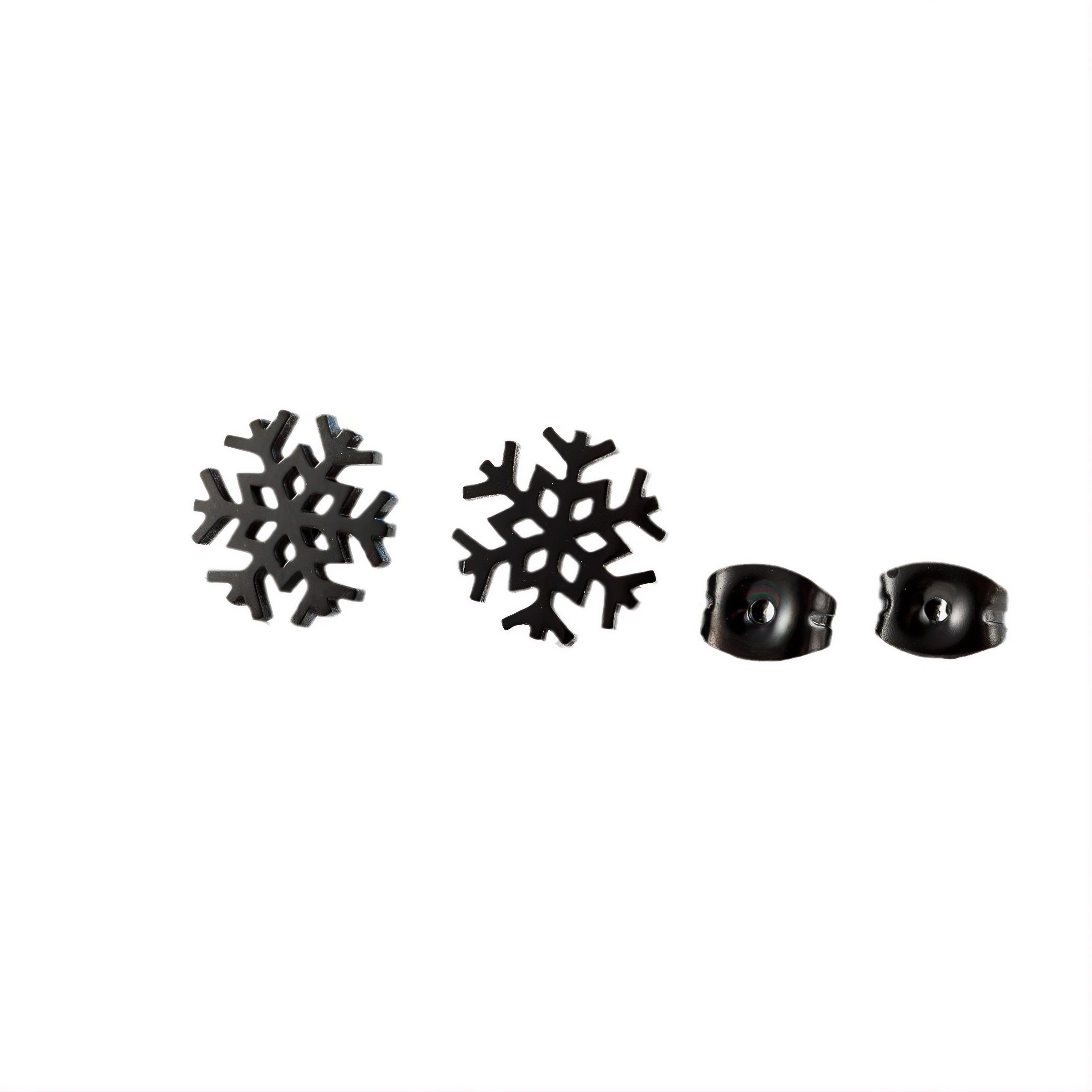 Schneeflocken Ohrstecker