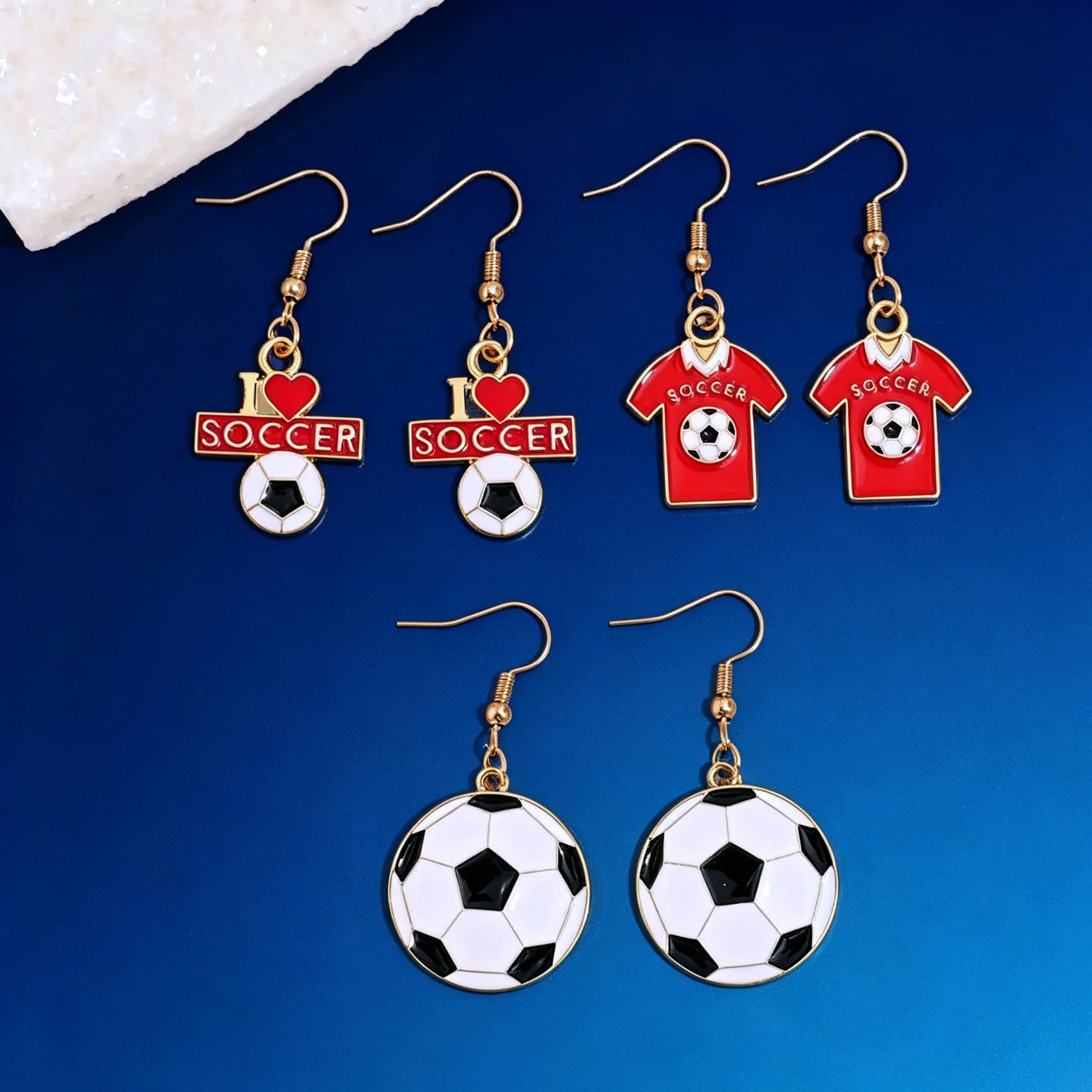 Fußball Ohrringe
