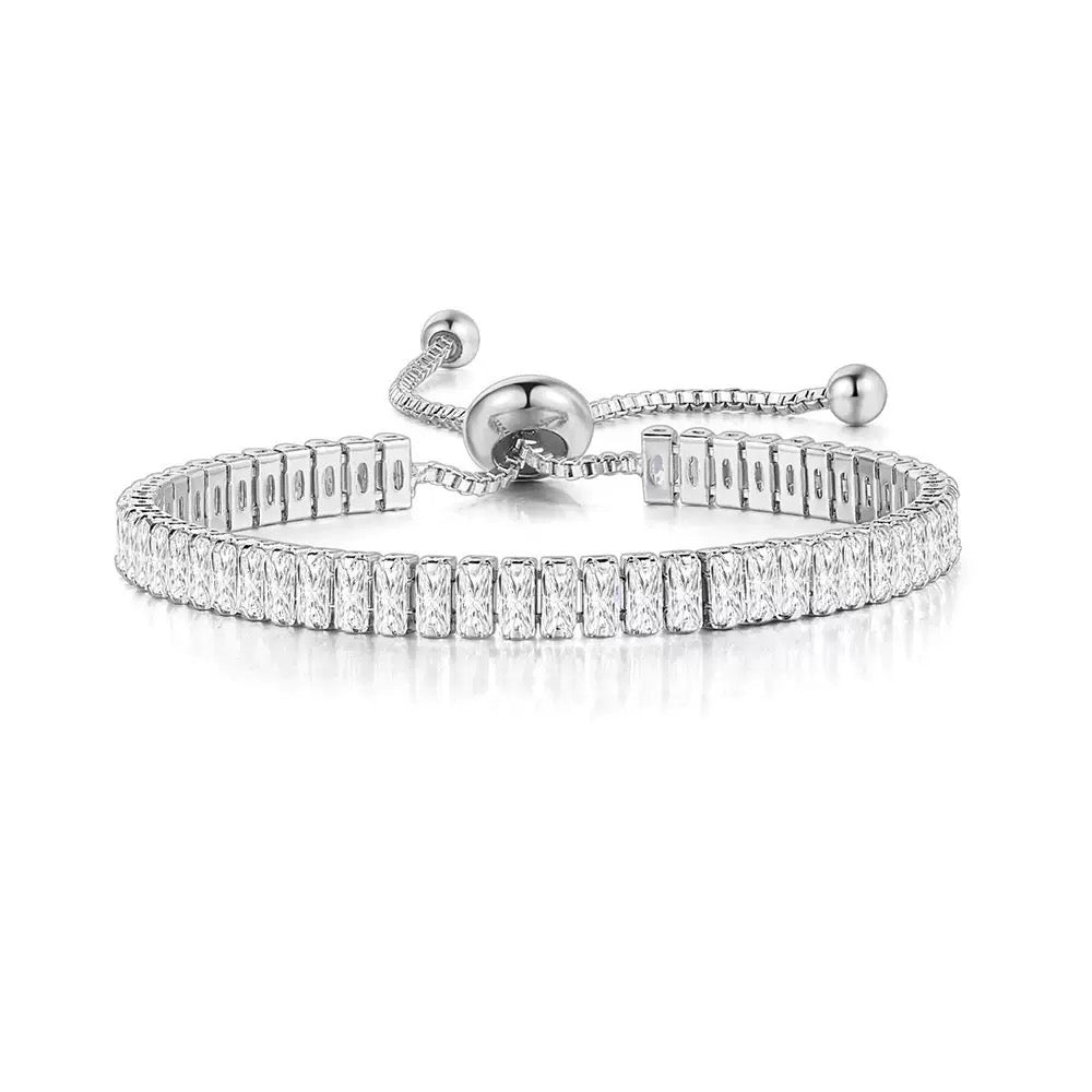 Tennis Armband - Anpassbare Größe