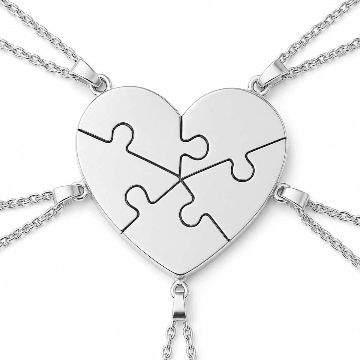 Personalisierte Puzzle Halskette