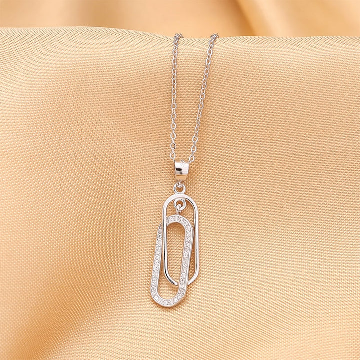 S925 Sterling Silber Halskette - Für Immer Verbunden