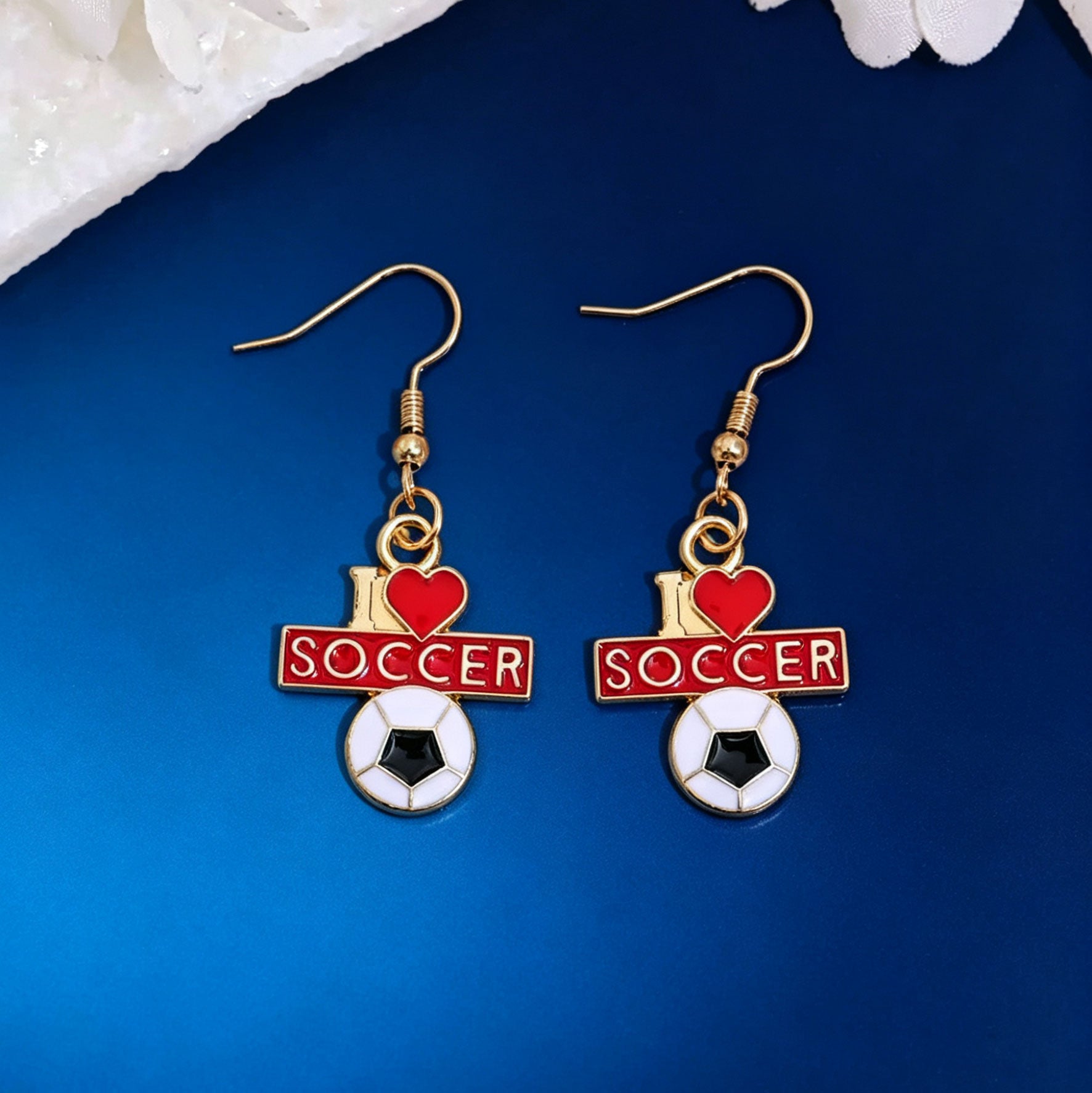 Fußball Ohrringe