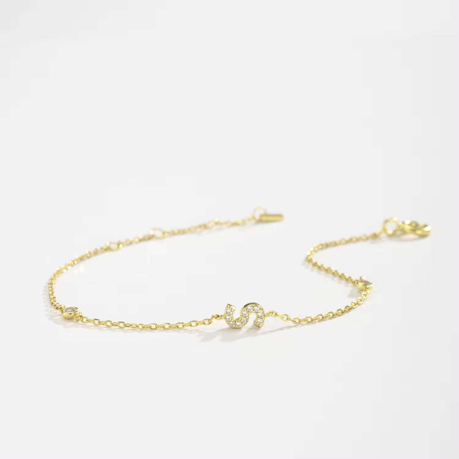 Personalisiertes Initialen Armband