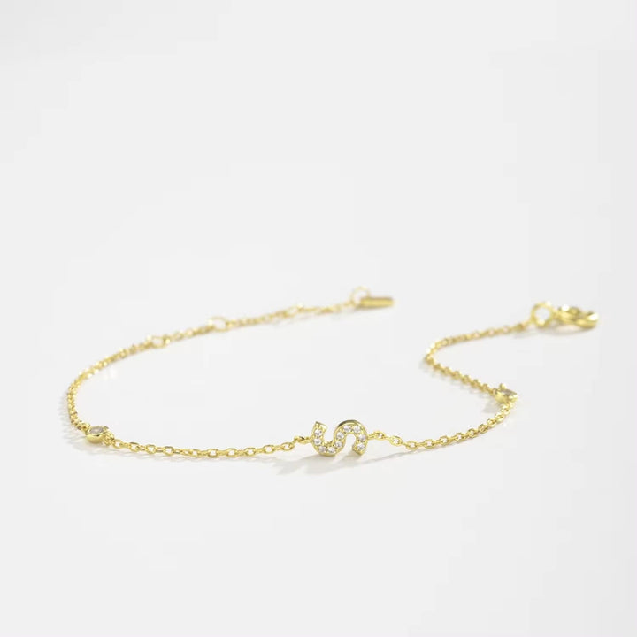 Personalisiertes Initialen Armband