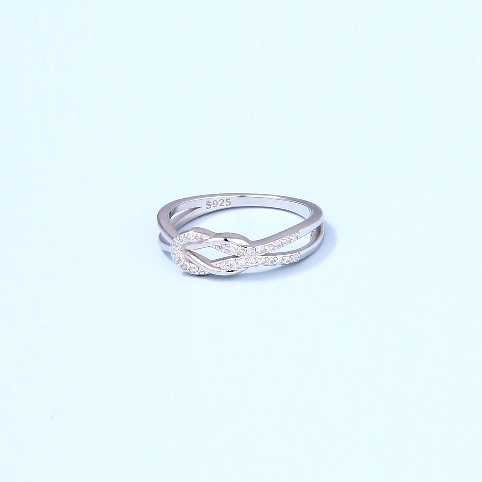 Mutter und Tochter - Liebesknoten Ring
