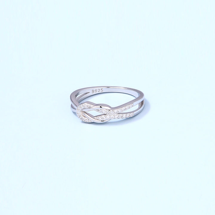 Mutter und Tochter - Liebesknoten Ring