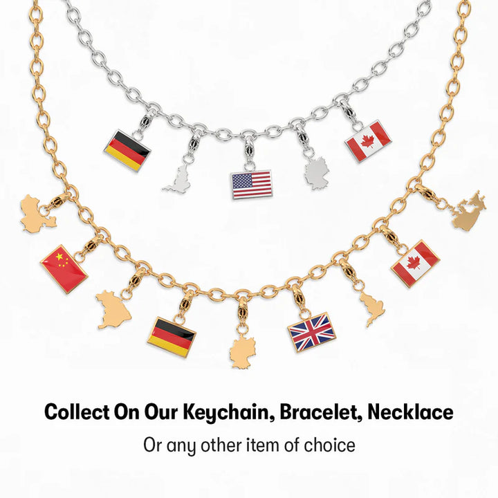 Länder Anhänger Set