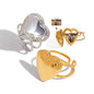 Personalisierter Herz Foto Ring