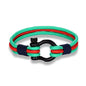 Geflochtenes Länder-Armband mit Flaggenfarben