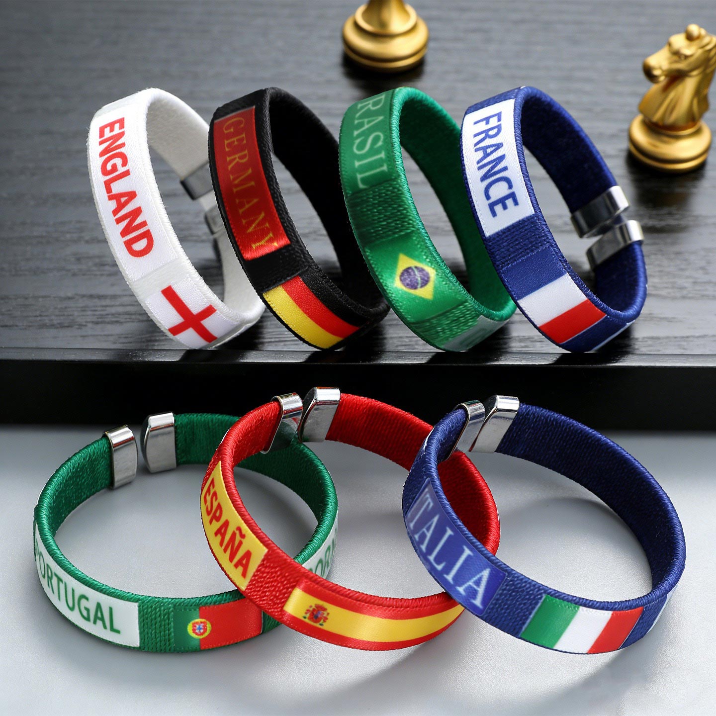 Länder Armband mit Flagge