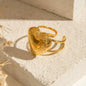 Personalisierter Herz Foto Ring