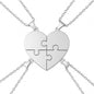 Personalisierte Puzzle Halskette