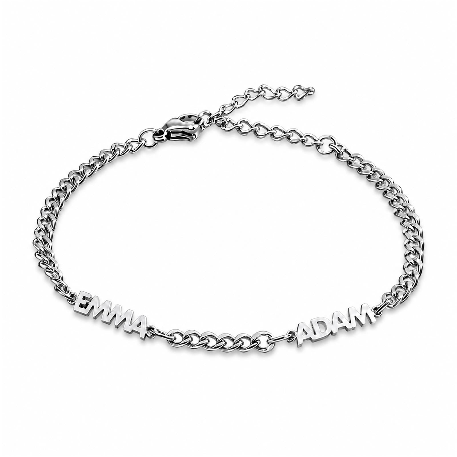 Personalisiertes Namen Armband - Cuban Style