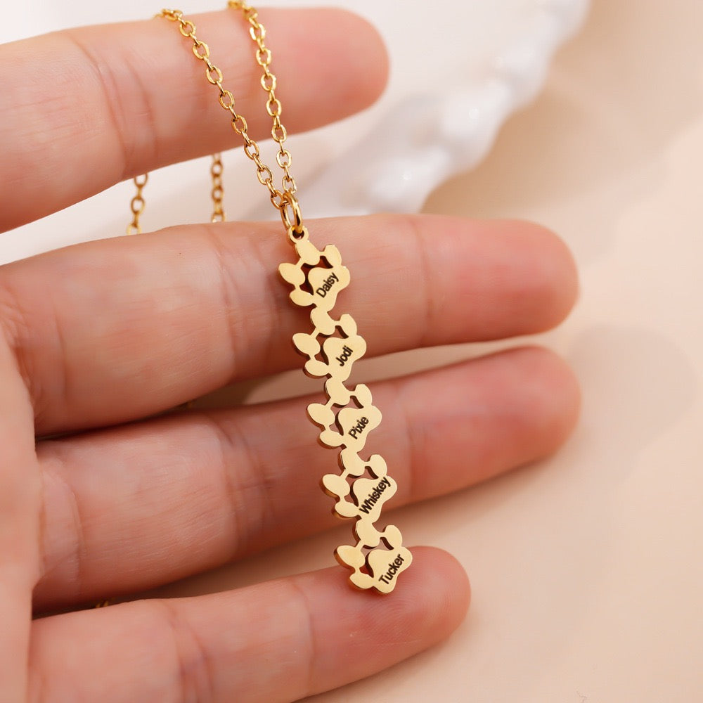 Personalisierter Pfoten-Schmuck