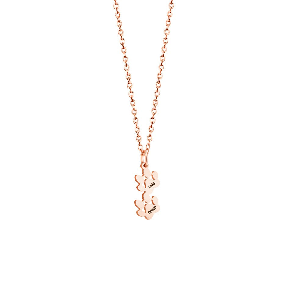 Personalisierter Pfoten-Schmuck