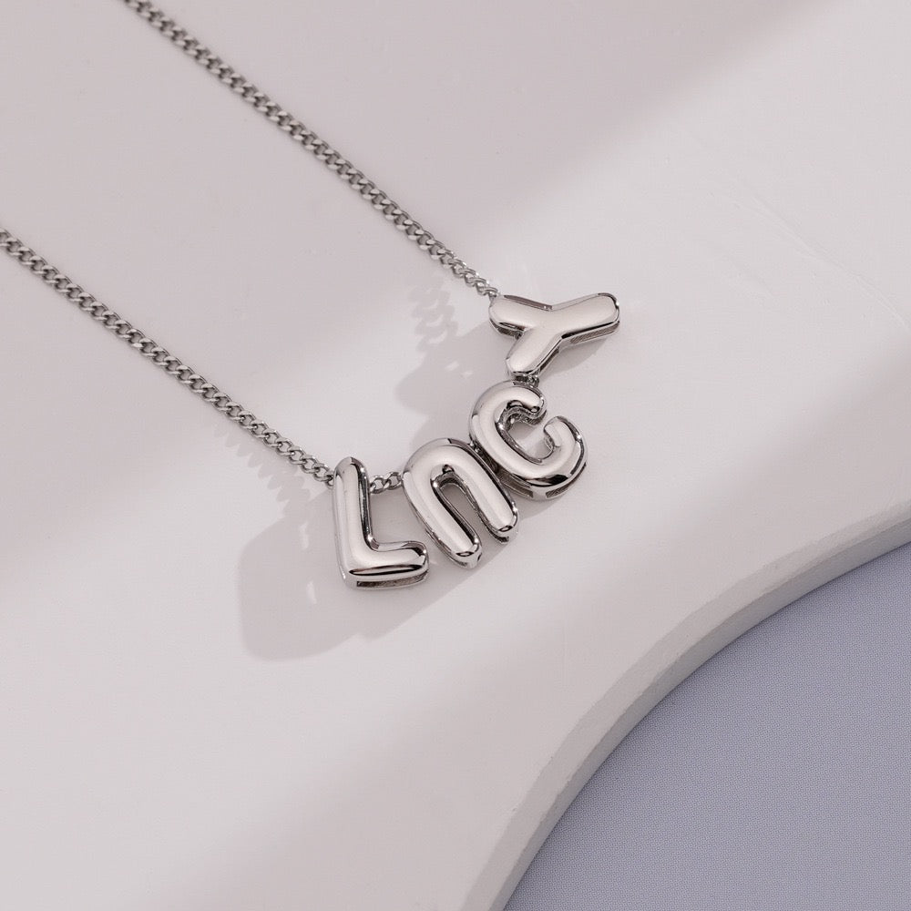 Personalisierte Buchstaben- und Zahlenkette