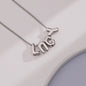 Personalisierte Buchstaben- und Zahlenkette