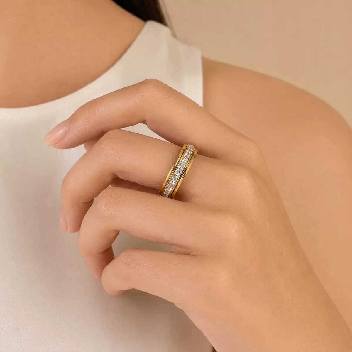 Rotierender Angst Ring