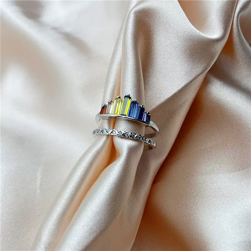 Regenbogen - S925 Ring