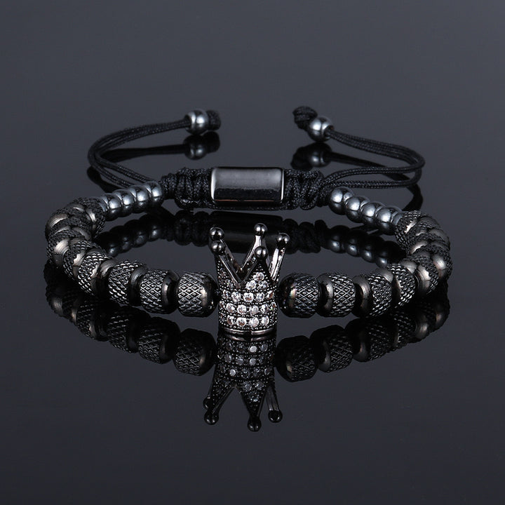 An meinen Mann - "Richte Deine Krone" Armband Geschenk Set