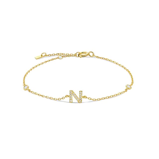 Personalisiertes Initialen Armband