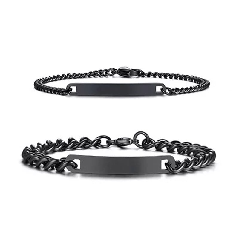 Partnerarmbänder mit Gravur