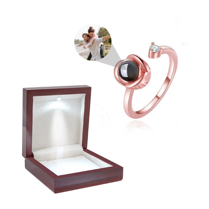 Personalisierter Foto Ring