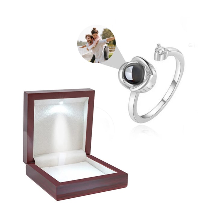 Personalisierter Foto Ring